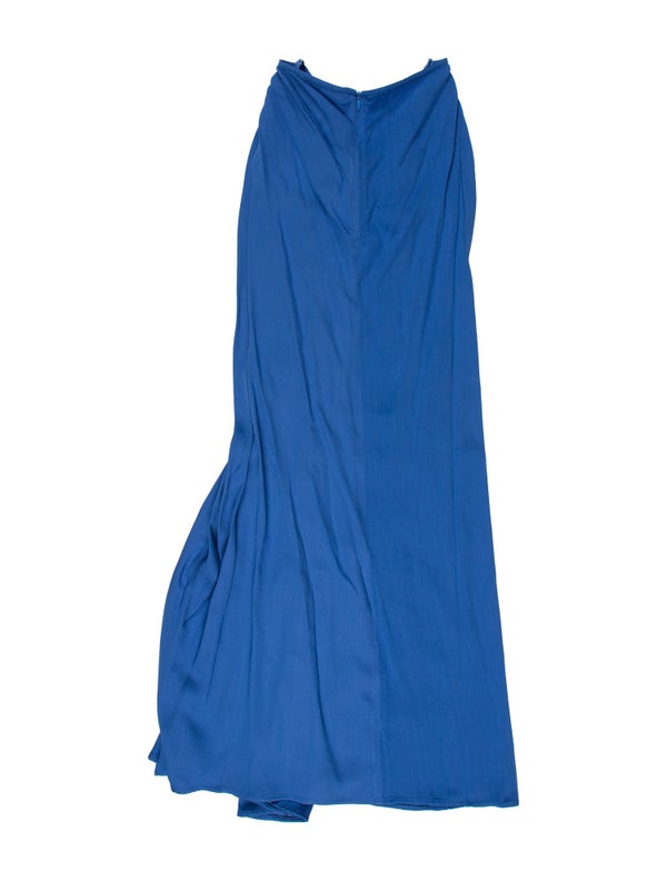 Christopher Esber Cowl Neck Midi Length Dress