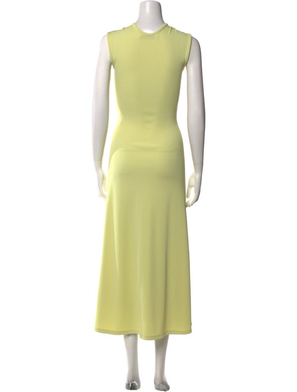 Christopher Esber Crew Neck Long Dress