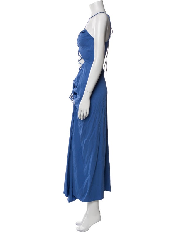Christopher Esber Halterneck Long Dress