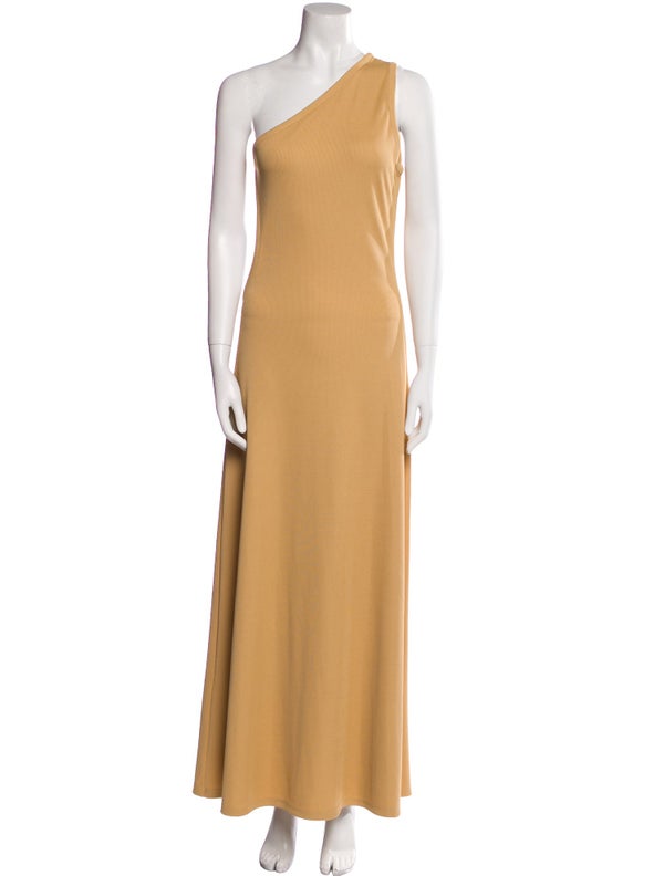Christopher Esber One-Shoulder Long Dress