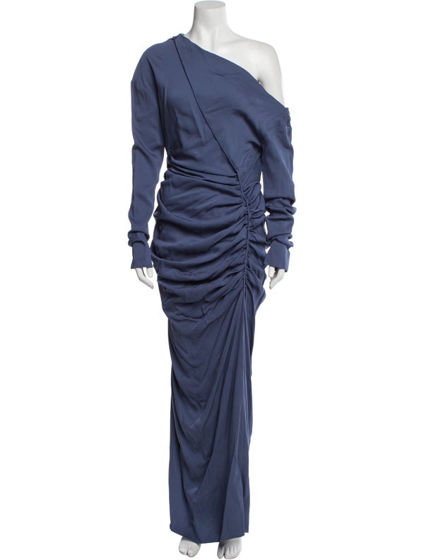 Christopher Esber One-Shoulder Long Dress