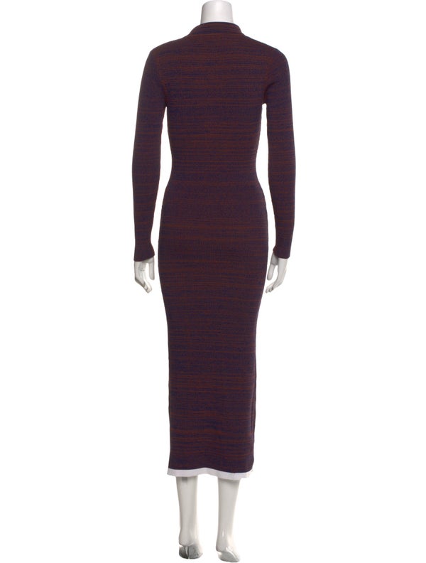 Christopher Esber Printed Long Dress