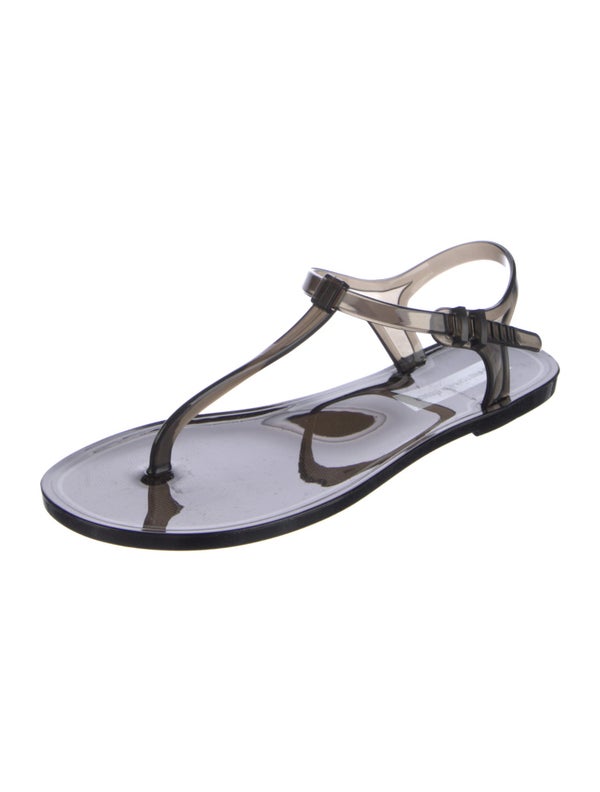 Christopher Esber PVC T-Strap Sandals