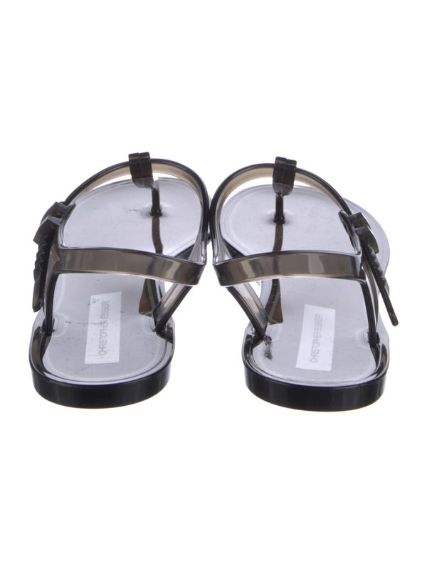 Christopher Esber PVC T-Strap Sandals
