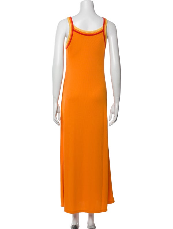 Christopher Esber Scoop Neck Long Dress