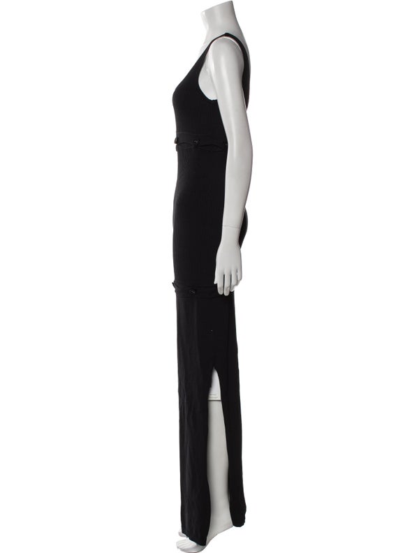 Christopher Esber Scoop Neck Long Dress