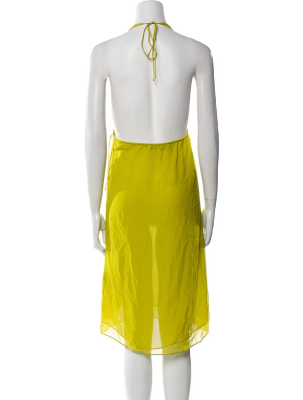 Christopher Esber Silk Midi Length Dress