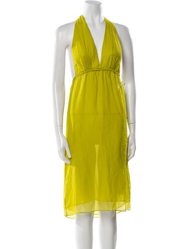 Christopher Esber Silk Midi Length Dress