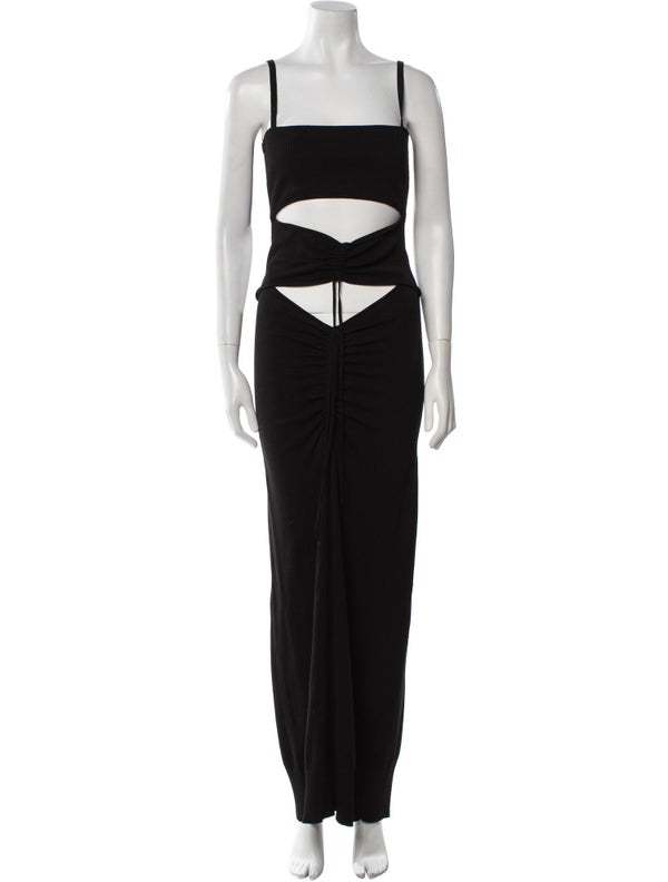 Christopher Esber Square Neckline Long Dress