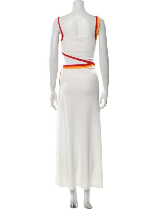 Christopher Esber Square Neckline Long Dress