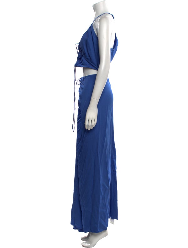 Christopher Esber Square Neckline Long Dress