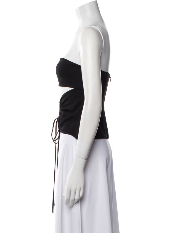 Christopher Esber Strapless Crop Top