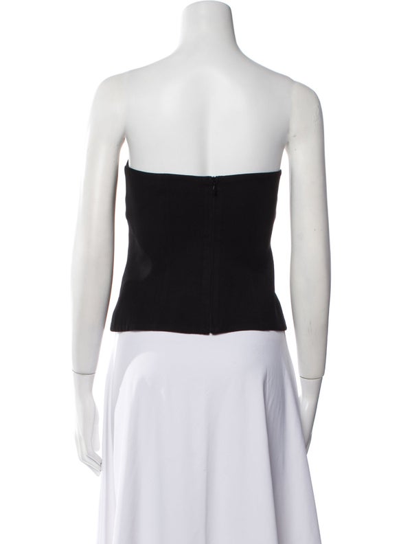 Christopher Esber Strapless Crop Top