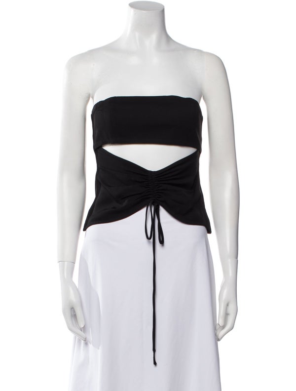 Christopher Esber Strapless Crop Top