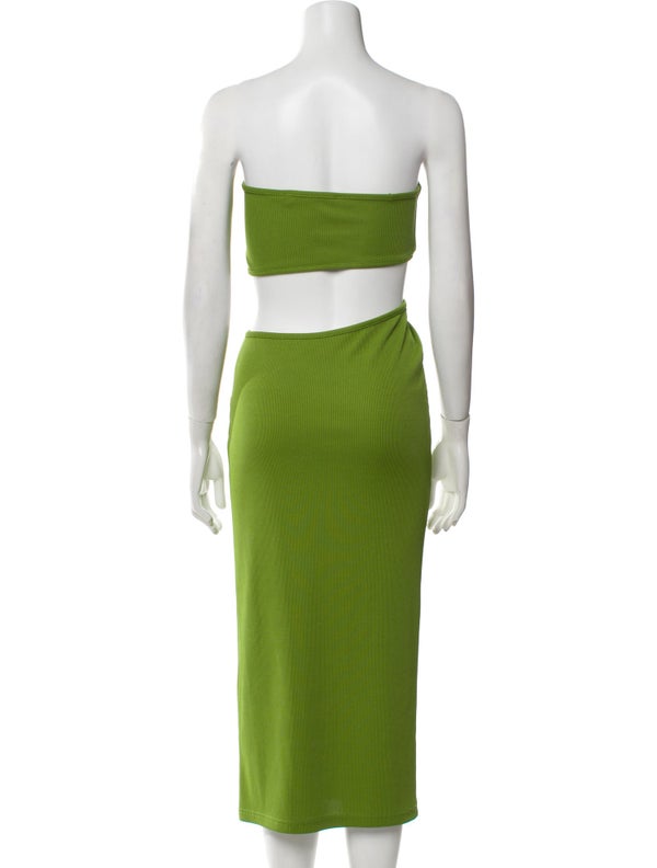 Christopher Esber Strapless Knee-Length Dress