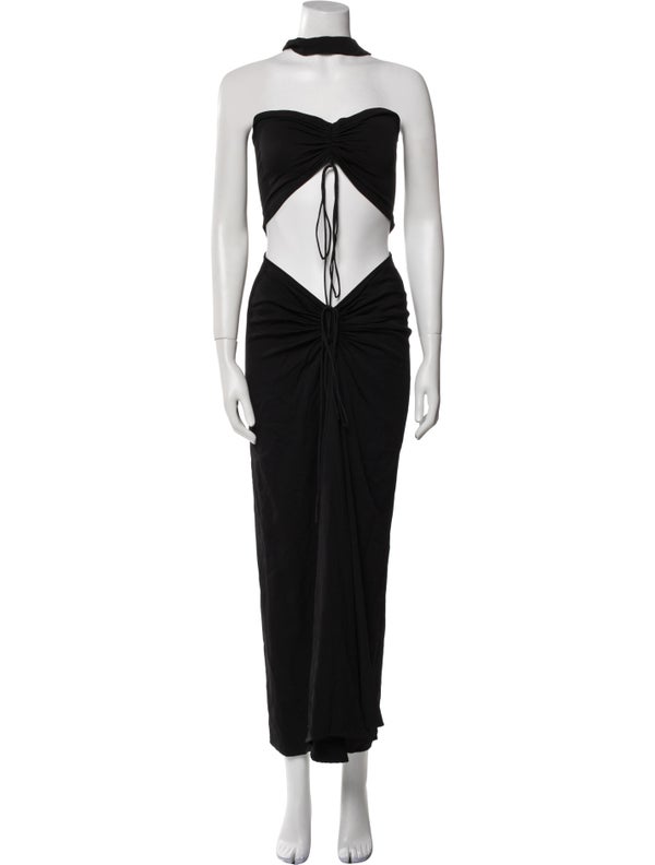 Christopher Esber Strapless Long Dress