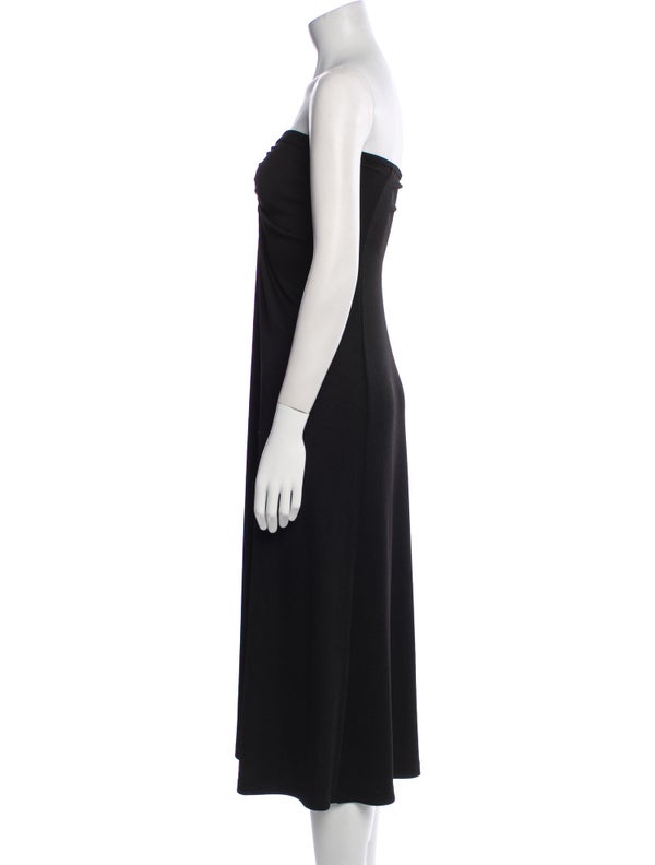 Christopher Esber Strapless Midi Length Dress