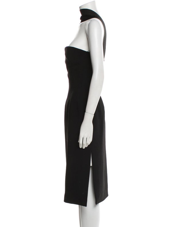 Christopher Esber Strapless Midi Length Dress