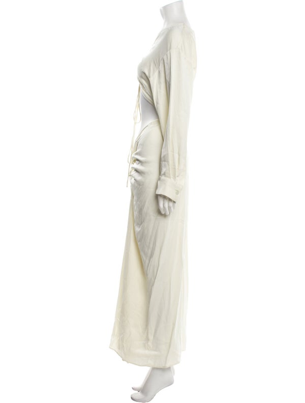 Christopher Esber V-Neck Long Dress