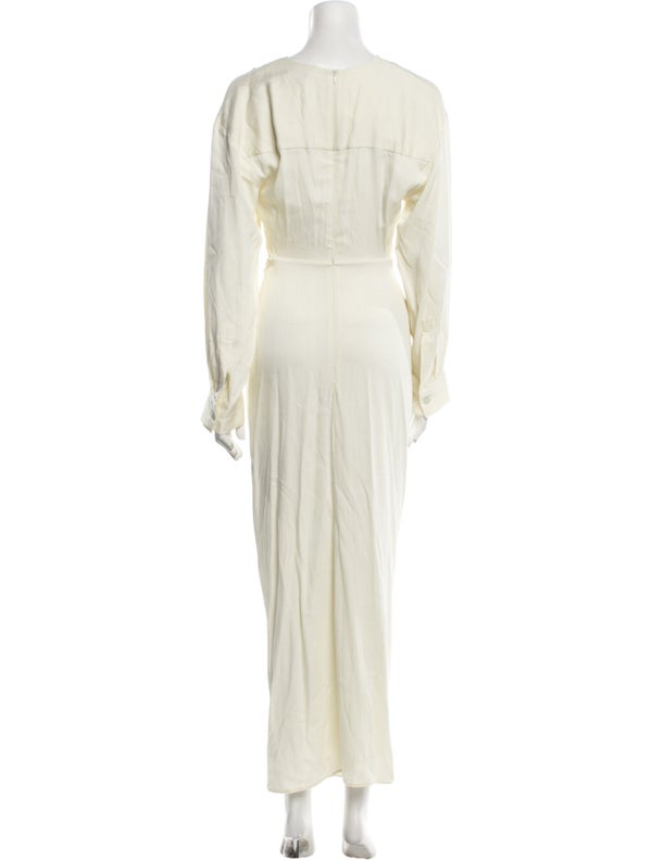 Christopher Esber V-Neck Long Dress