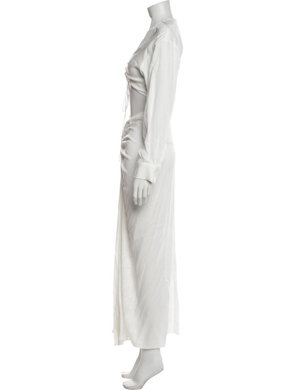 Christopher Esber V-Neck Long Dress