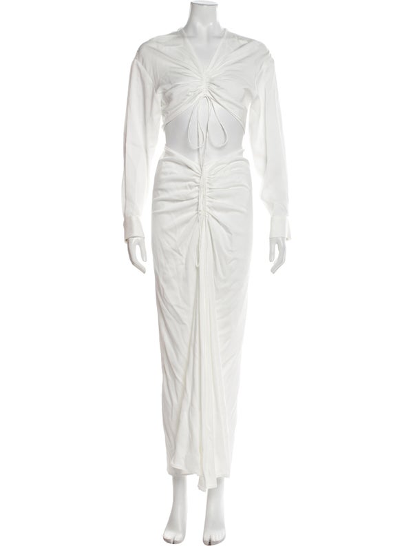 Christopher Esber V-Neck Long Dress