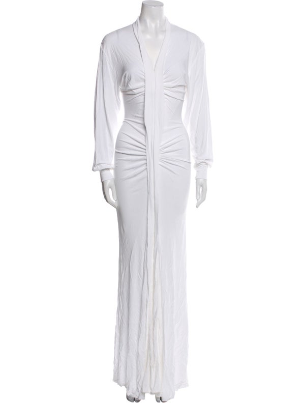 Christopher Esber V-Neck Long Dress