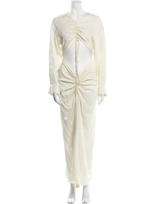 Christopher Esber V-Neck Long Dress