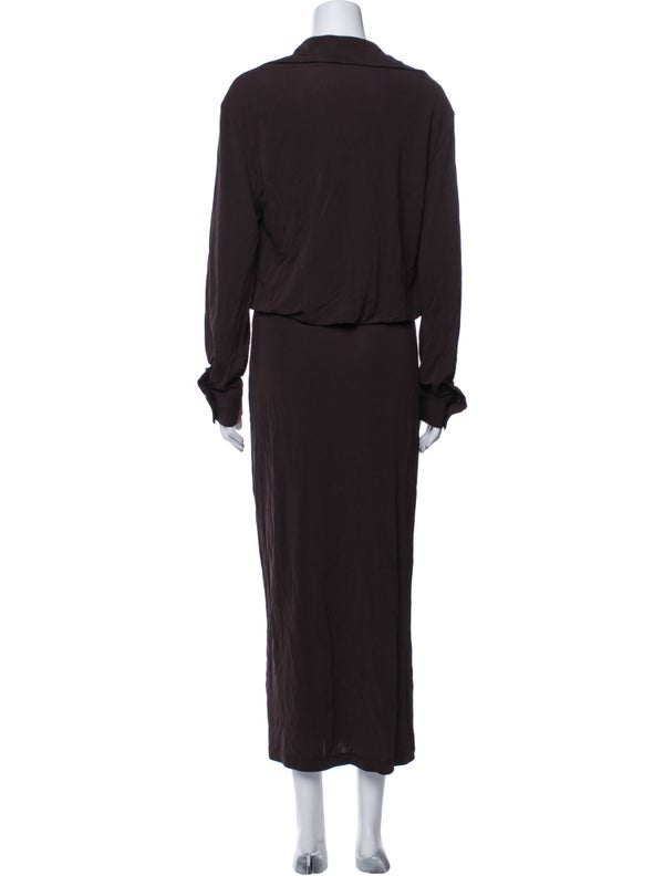 Christopher Esber Wool Long Dress W/ Tags