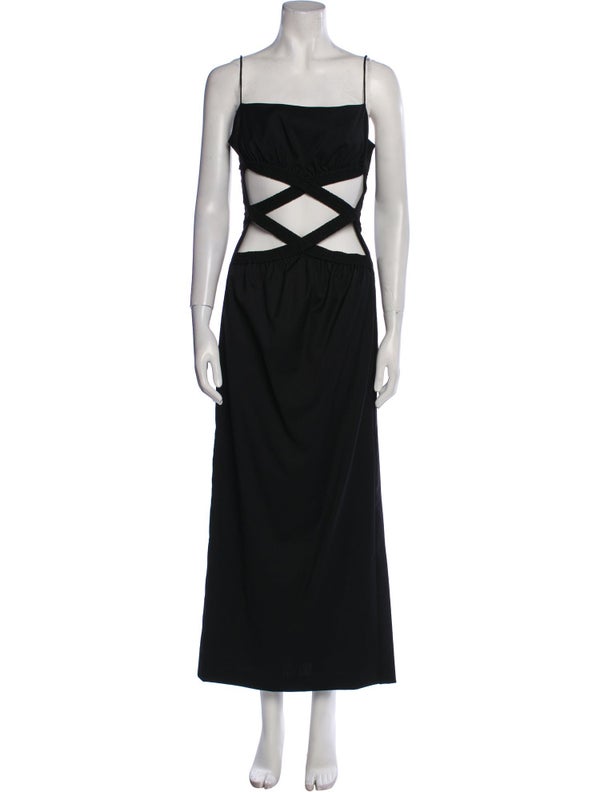 Christopher Esber Wool Long Dress