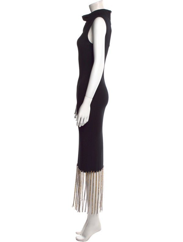 Christopher Kane Turtleneck Midi Length Dress