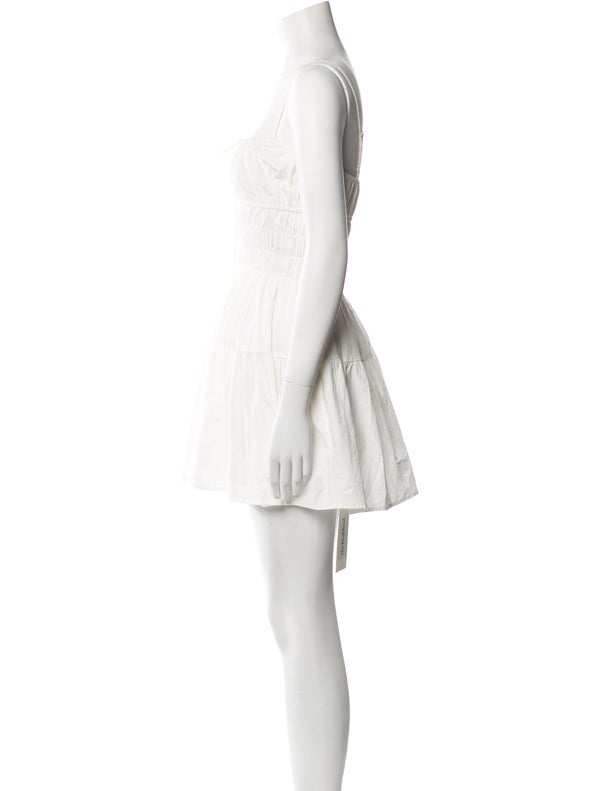 Ciao Lucia Square Neckline Mini Dress