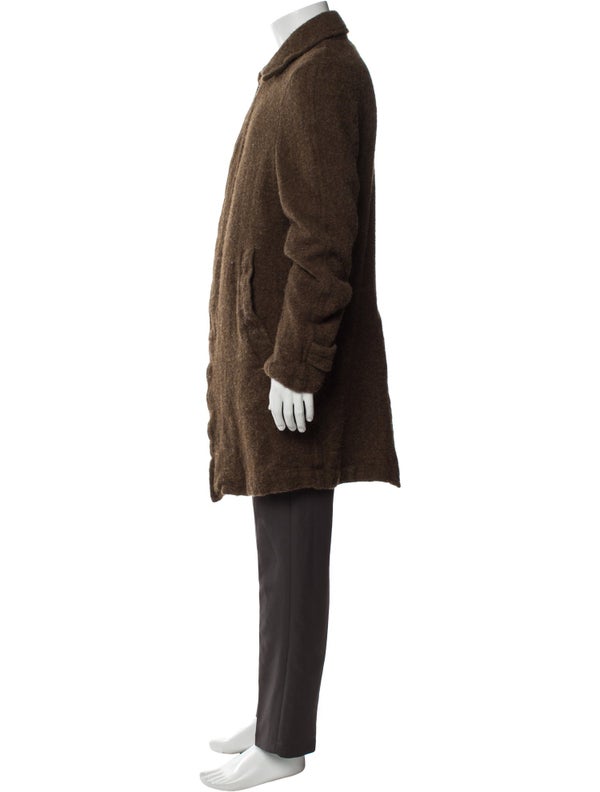 Comme Des Garçons Homme Deux Wool Overcoat