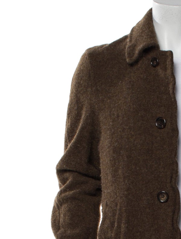Comme Des Garçons Homme Deux Wool Overcoat