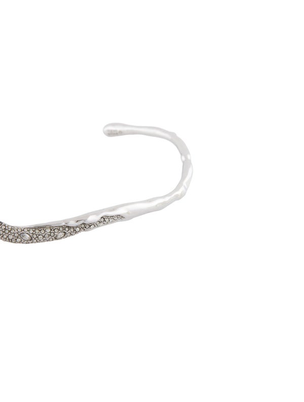 Alexis Bittar Crystal Solanes Skinny Choker Necklace