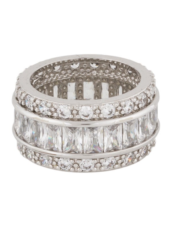 CZ By Kenneth Jay Lane Crystal Pave Ring