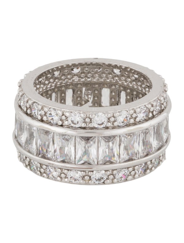 CZ by Kenneth Jay Lane Crystal Pave Ring