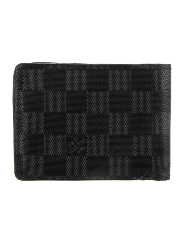 Louis Vuitton Damier Graphite Pattern Coated Canvas Multiple Wallet