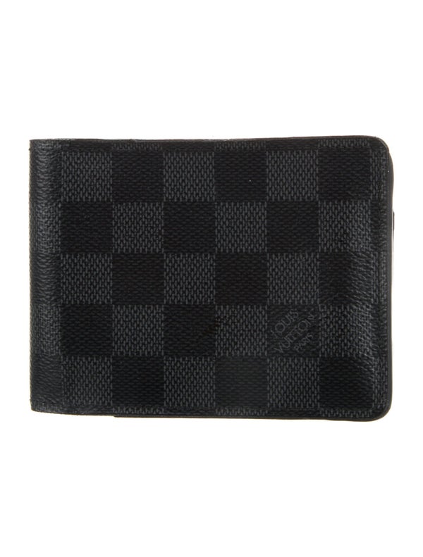 Louis Vuitton Damier Graphite Pattern Coated Canvas Multiple Wallet