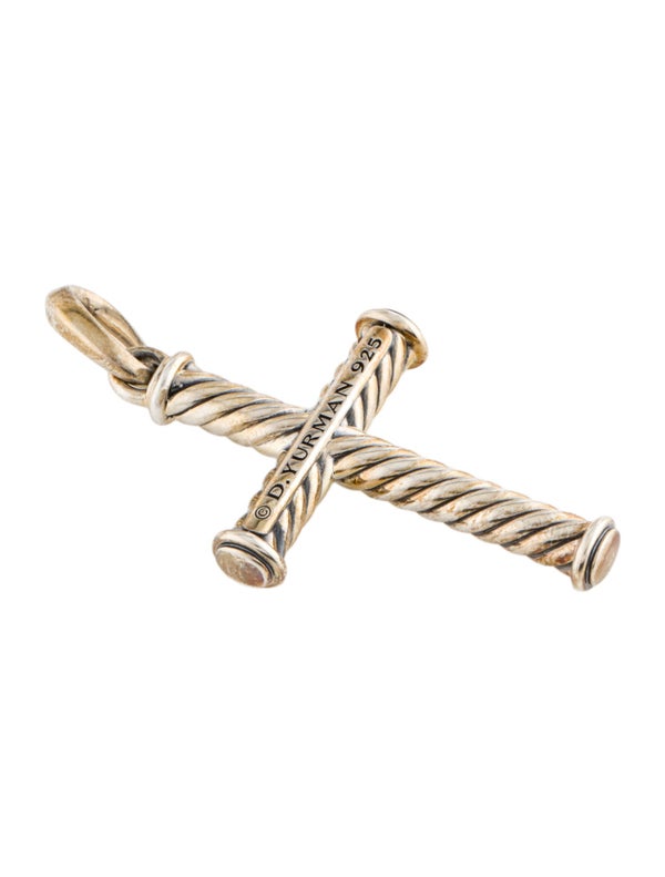 David Yurman Cable Cross Pendant