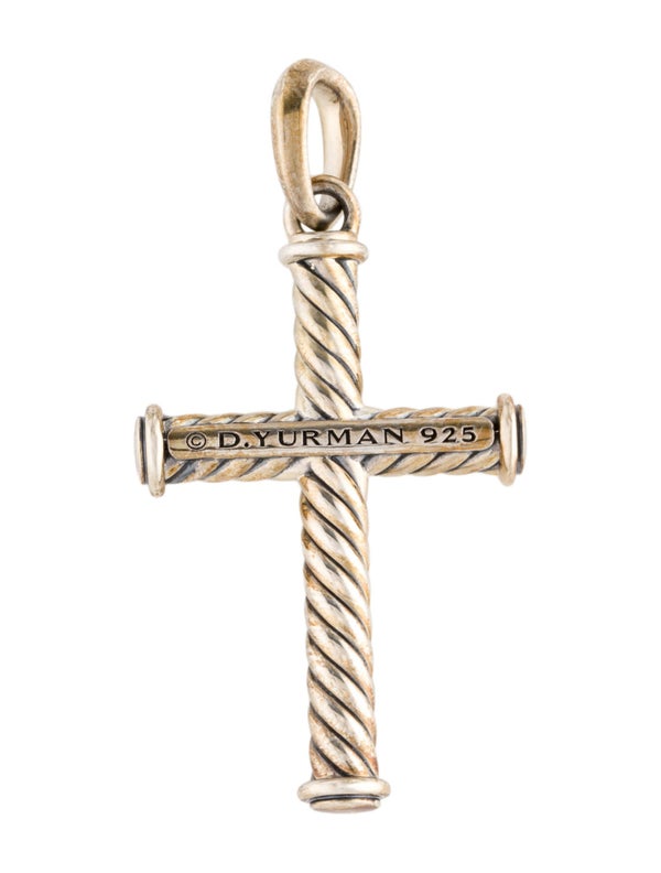 David Yurman Cable Cross Pendant