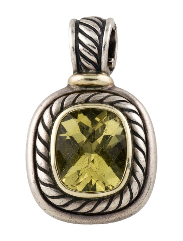 David Yurman Quartz Albion Enhancer Pendant