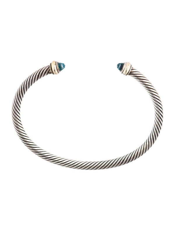 David Yurman Topaz Cable Classic Cuff