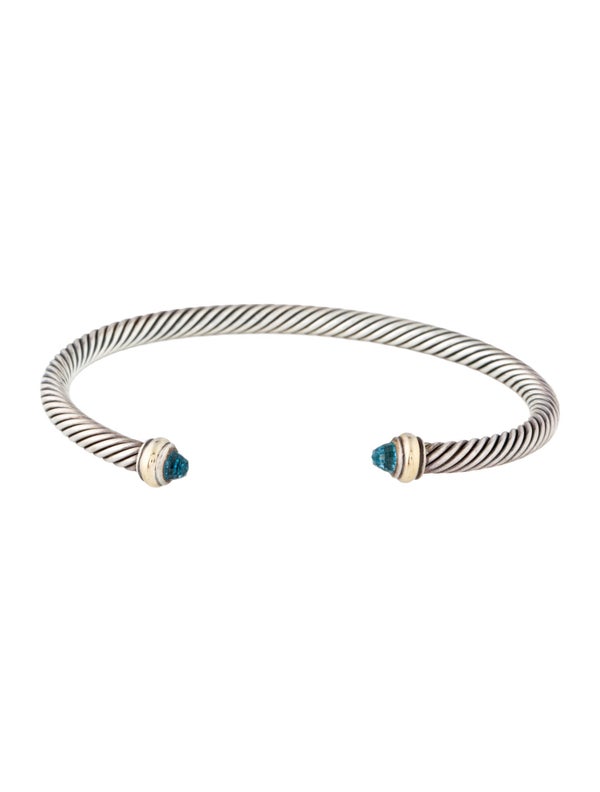 David Yurman Topaz Cable Classic Cuff