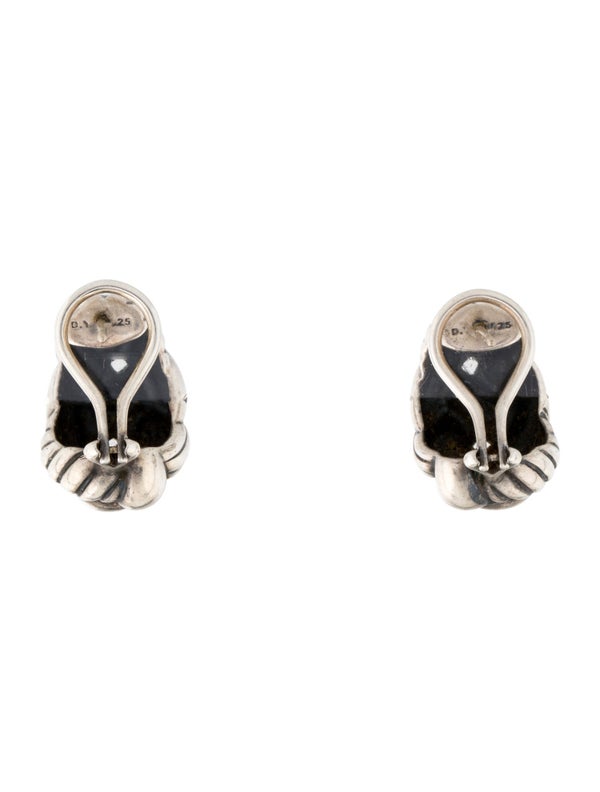 David Yurman Woven Cable Earclips
