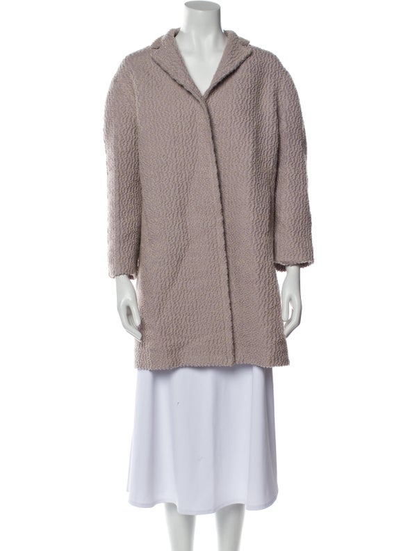 Derek Lam Wool Faux Fur Coat