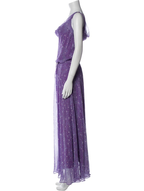 Diane Von Furstenberg Silk Long Dress