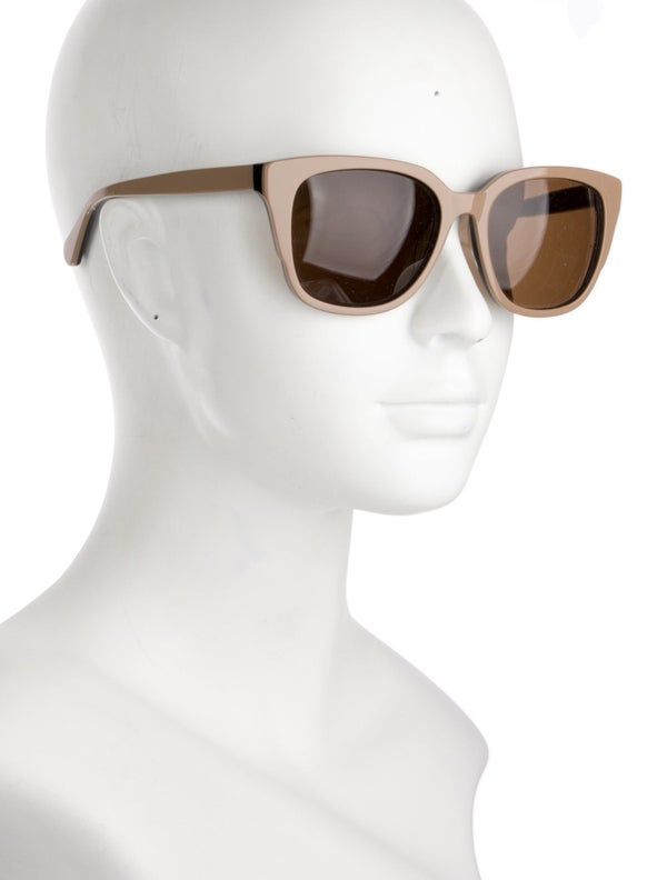 Diane Von Furstenberg Wayfarer Tinted Sunglasses