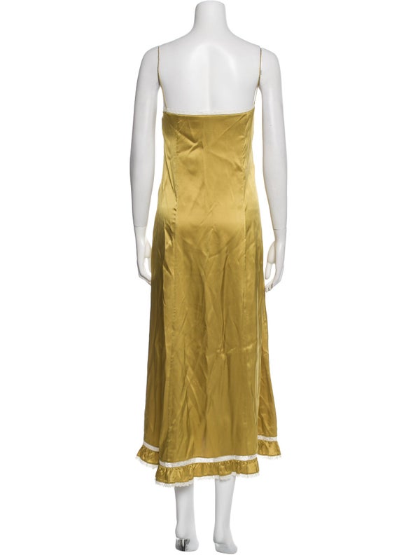 DÔEN Silk Long Dress W/ Tags