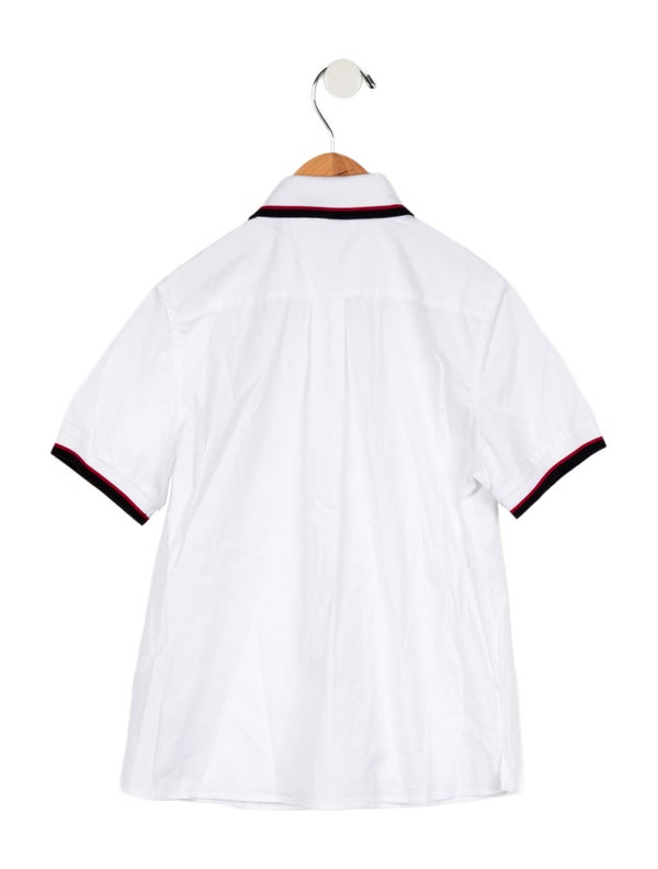 Dolce & Gabbana Boys' Logo Button Up